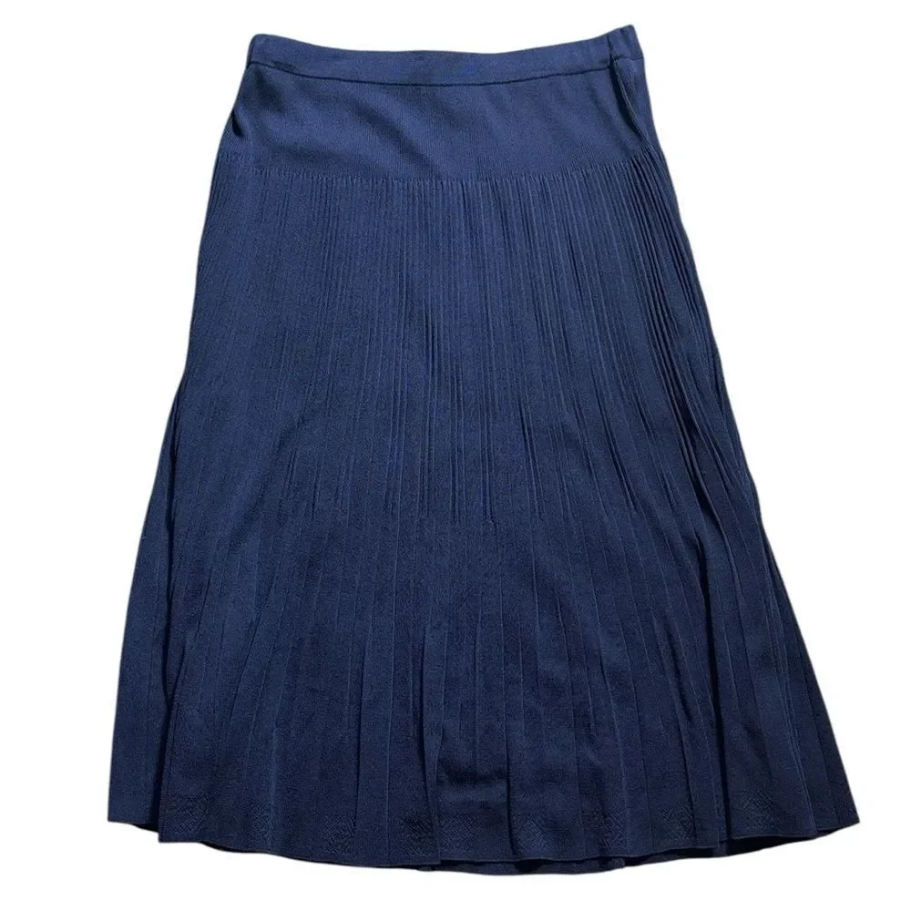 Exclusively Misook women’s xl matching set pleated maxi skirt and top